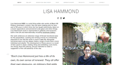 Desktop Screenshot of lisahammond-pottery.co.uk